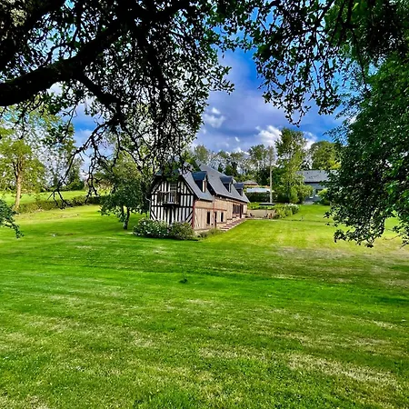 Le Hameau Des Pres-verts, Un Sejour Detente Et Bien Etre Pour Les Amoureux De La Nature Au Coeur Du Pays D'auge, En Normandie 펜션 Les Champeaux