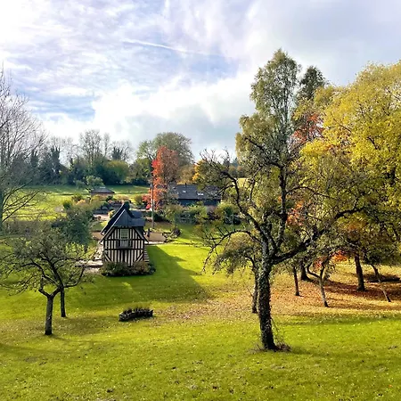 Le Hameau Des Pres-verts, Un Sejour Detente Et Bien Etre Pour Les Amoureux De La Nature Au Coeur Du Pays D'auge, En Normandie 別荘 Les Champeaux
