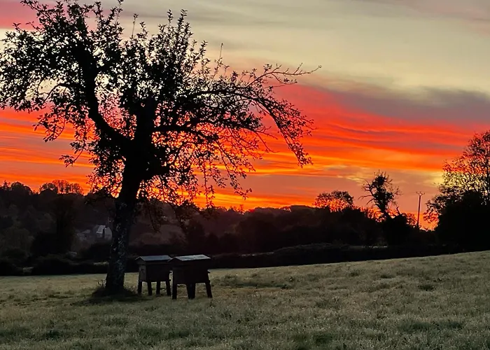 Feriehus Le Hameau Des Pres-verts, Un Sejour Detente Et Bien Etre Pour Les Amoureux De La Nature Au Coeur Du Pays D'auge, En Normandie *